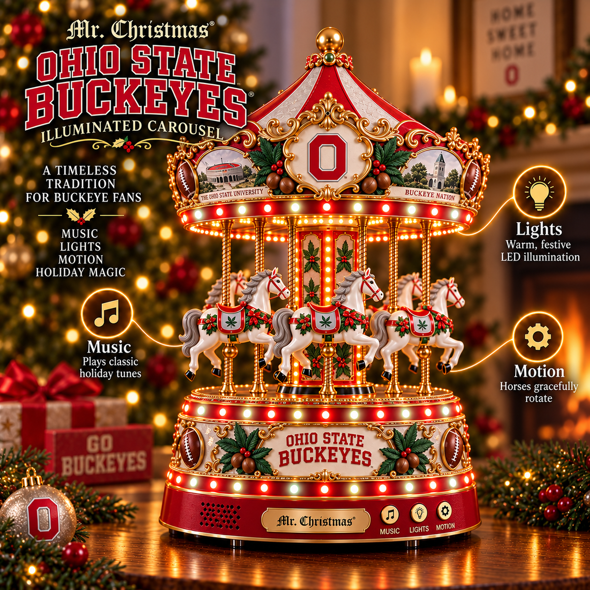 OSB Premium Musical Carousel BMD