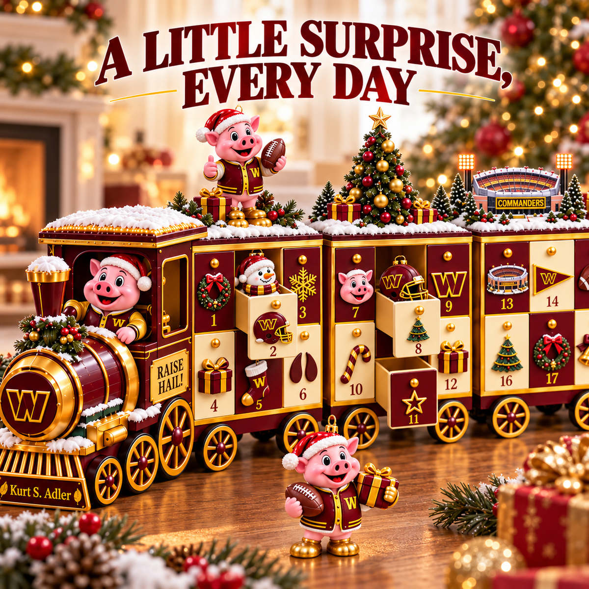 WCD Premium Christmas Advent Calendar TMH