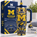 Michigan Wolverines 40oz Tumbler With Handle TTNL