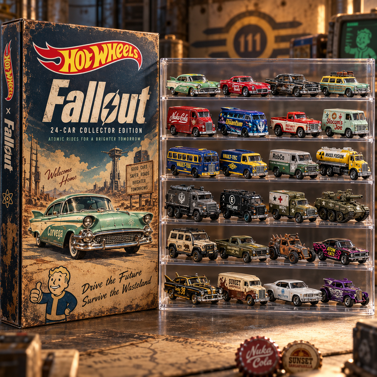 FOG Premium Mini Car Advent Calendar LNTH