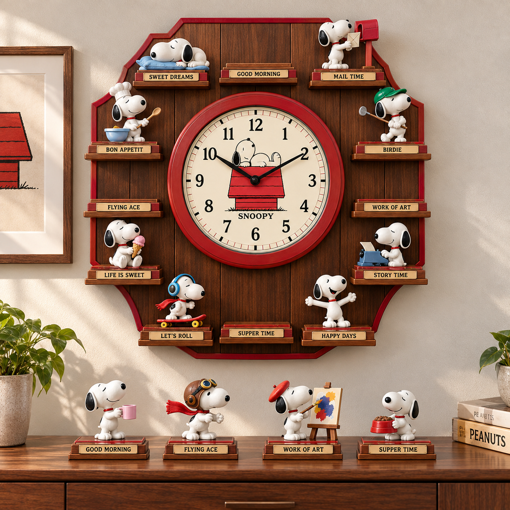 SPNY Premium Mascot Sculpture Clock Collection PTKL
