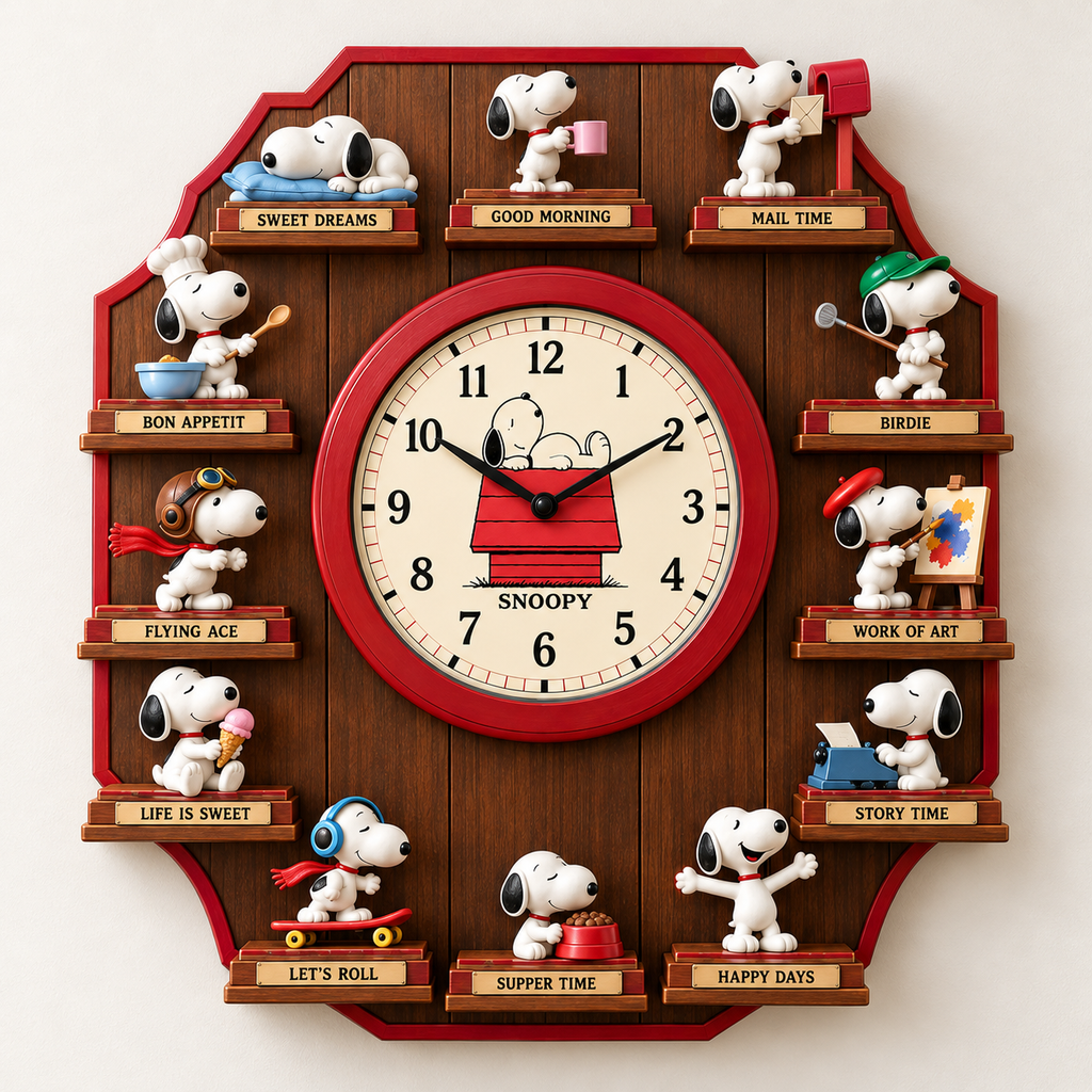 SPNY Premium Mascot Sculpture Clock Collection PTKL