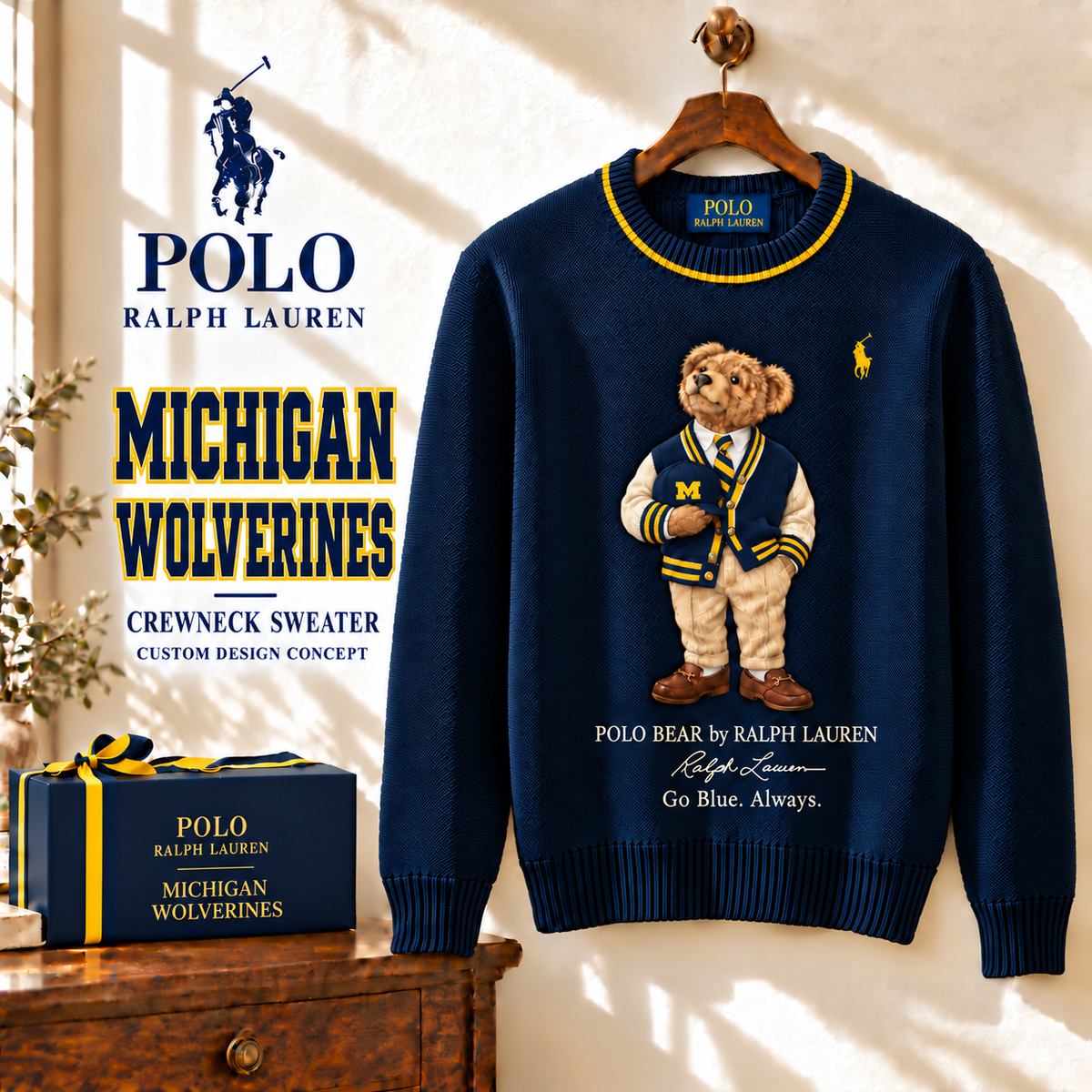 MWR Premium Crewneck Swerater NHVH