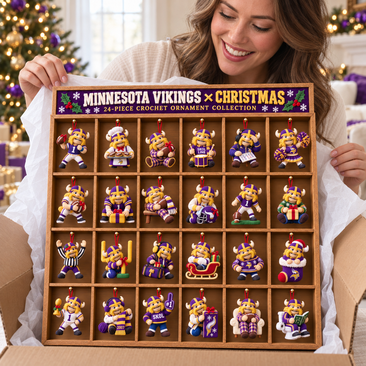 MNV CHRISTMAS MISCHIEF CROCHET COLLECTION HQH