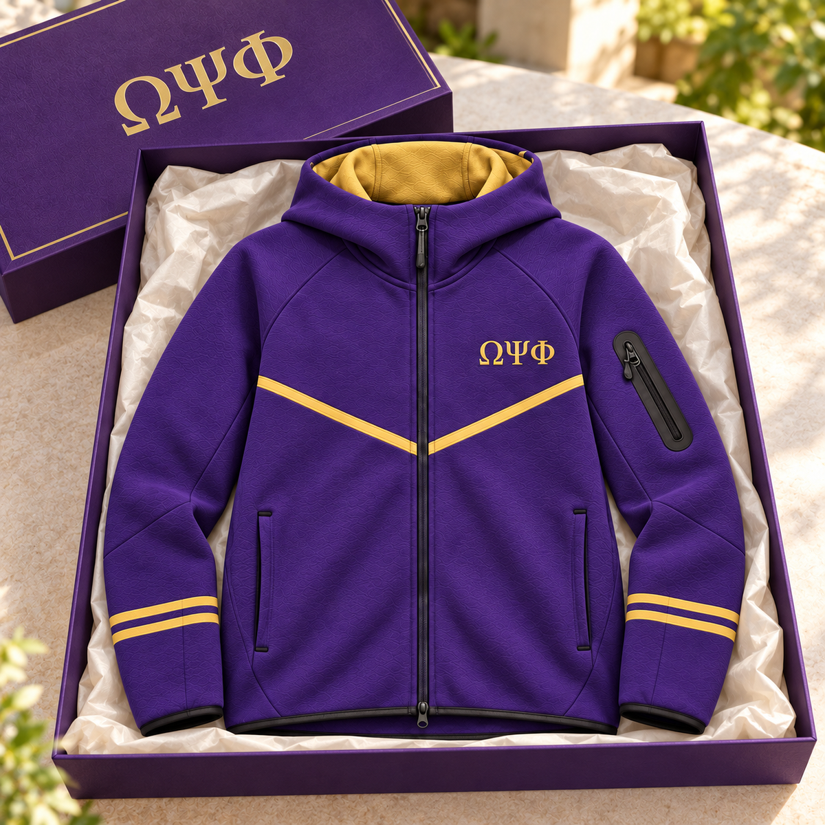 OMPP PREMIUM GRAPHIC ZIP HOODIE HQH