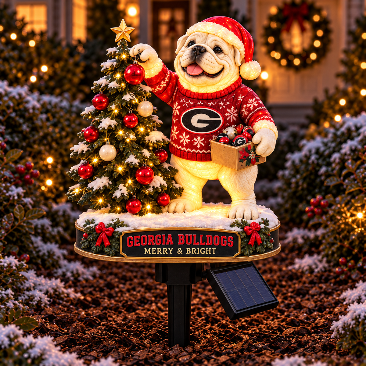 GGBD PREMIUM CHRISTMAS SOLAR GARDEN LIGHTS SET HQH