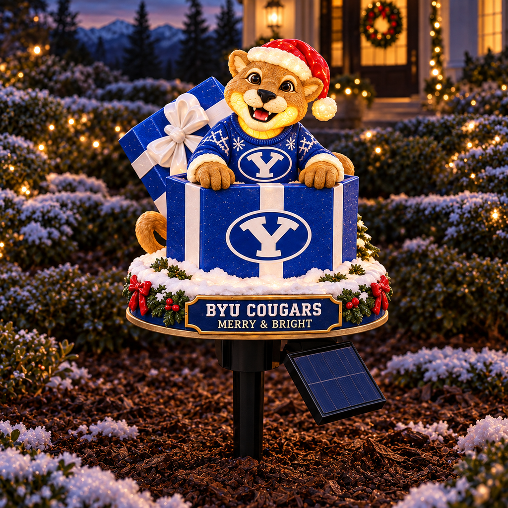 BYU PREMIUM CHRISTMAS SOLAR GARDEN LIGHTS SET HQH