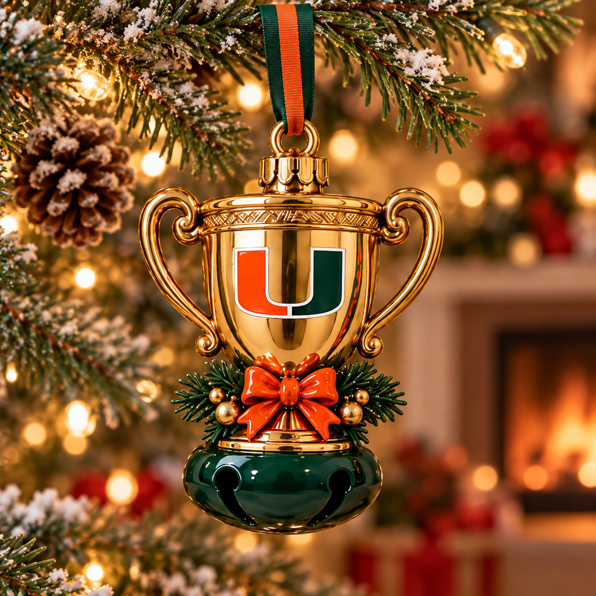 Premium MHC Christmas Bell Ornament TTMH