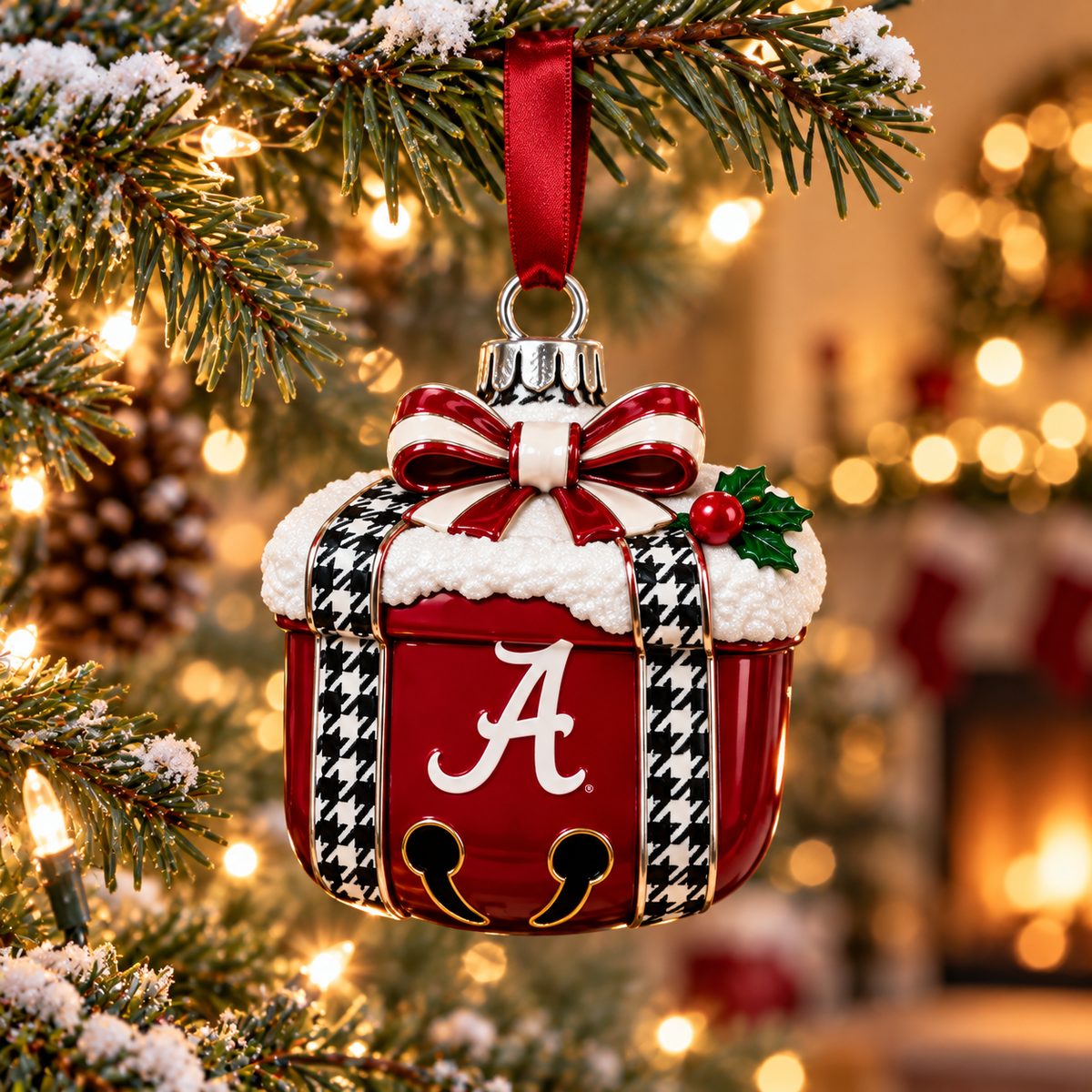 Premium ACT Christmas Bell Ornament TTMH