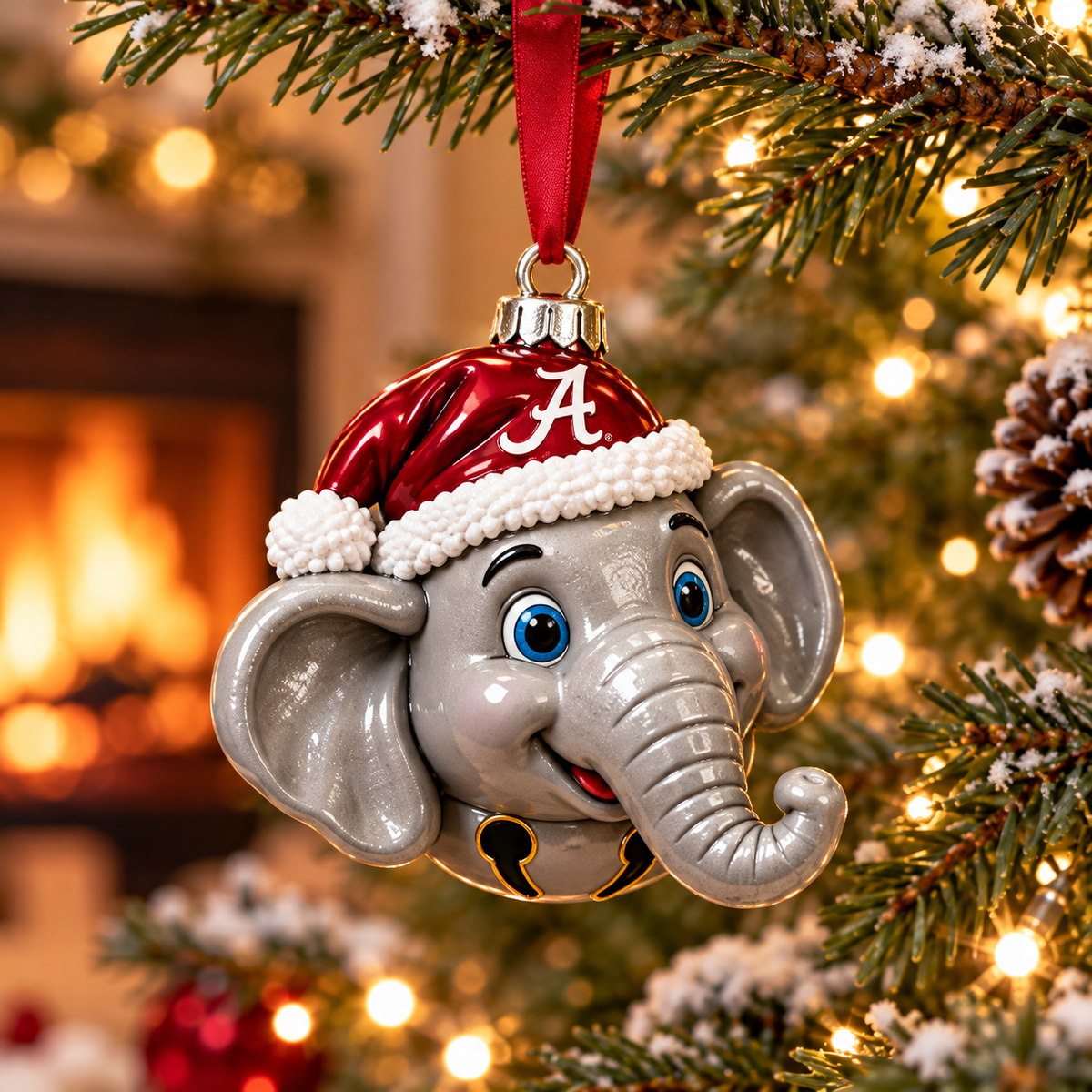 Premium ACT Christmas Bell Ornament TTMH