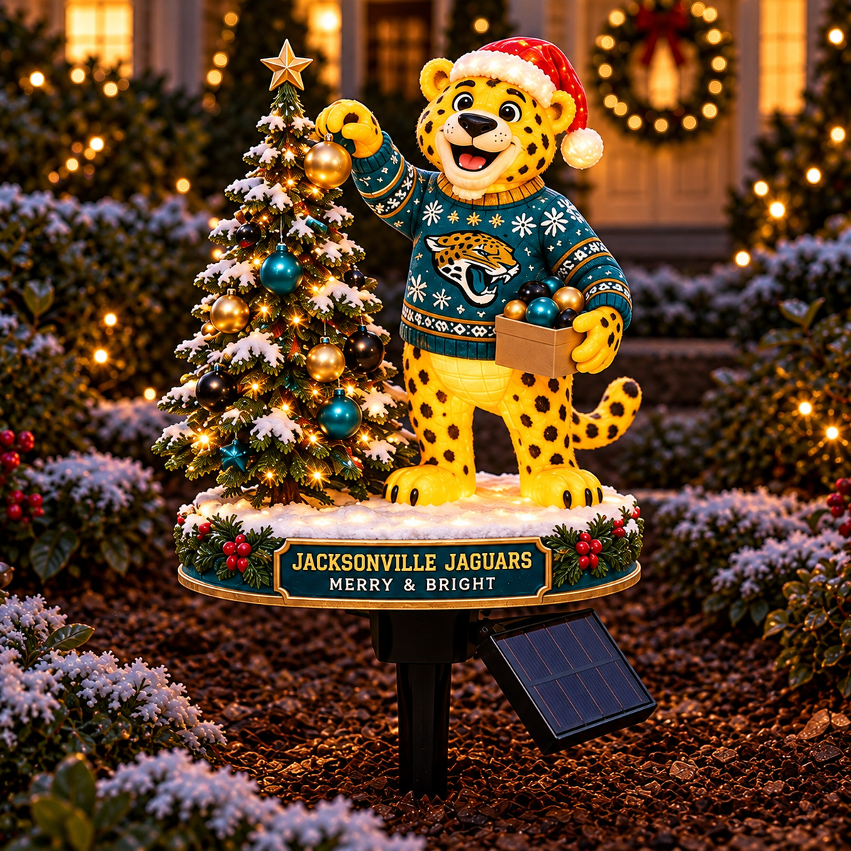 JSVJ PREMIUM CHRISTMAS SOLAR GARDEN LIGHTS SET HQH