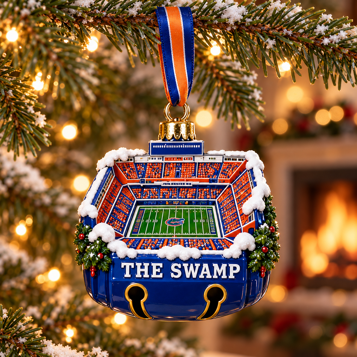 Premium FGT Christmas Bell Ornament TTMH