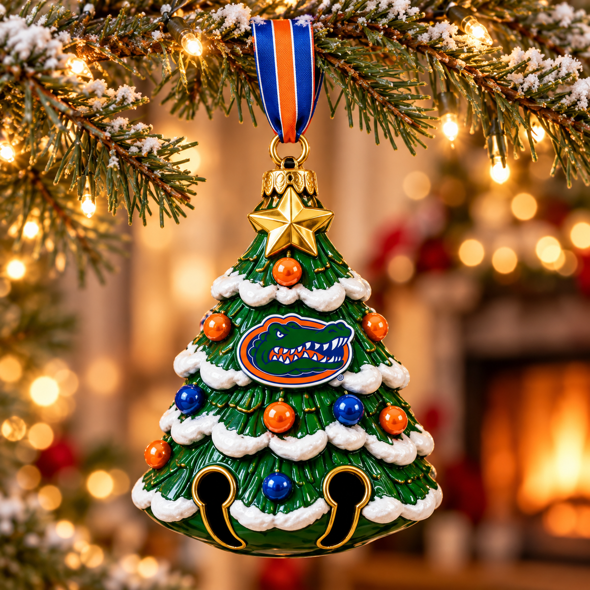 Premium FGT Christmas Bell Ornament TTMH
