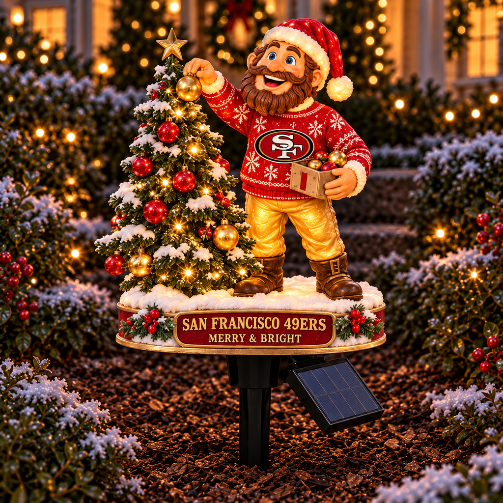 SF49 PREMIUM CHRISTMAS SOLAR GARDEN LIGHTS SET HQH