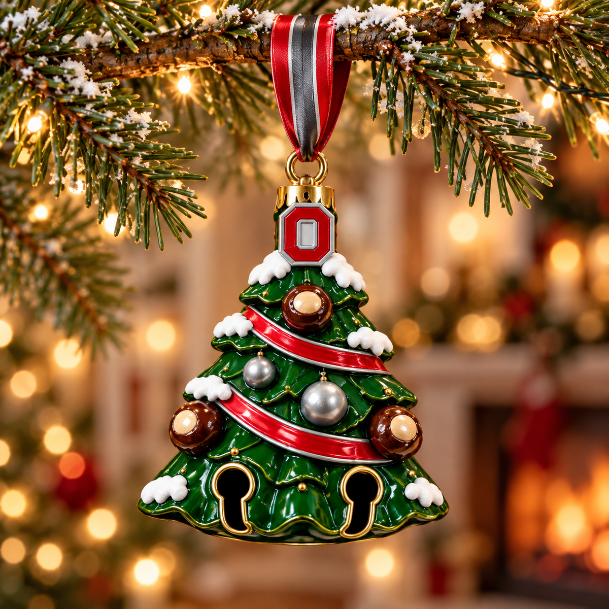 Premium OSB Christmas Bell Ornament TTMH