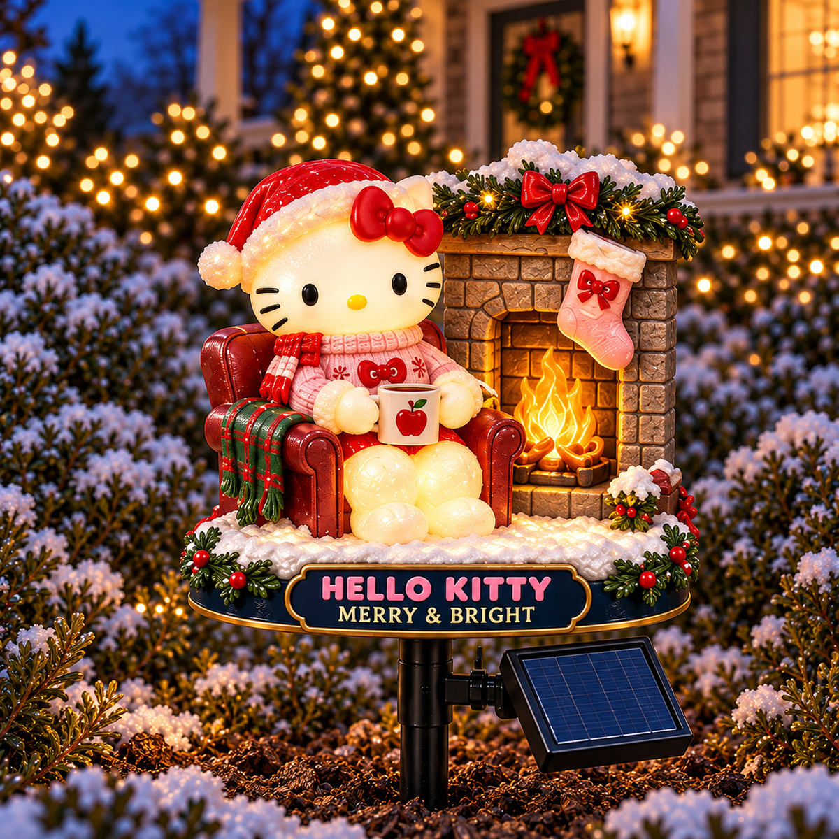 HLKT PREMIUM CHRISTMAS SOLAR GARDEN LIGHTS SET HQH