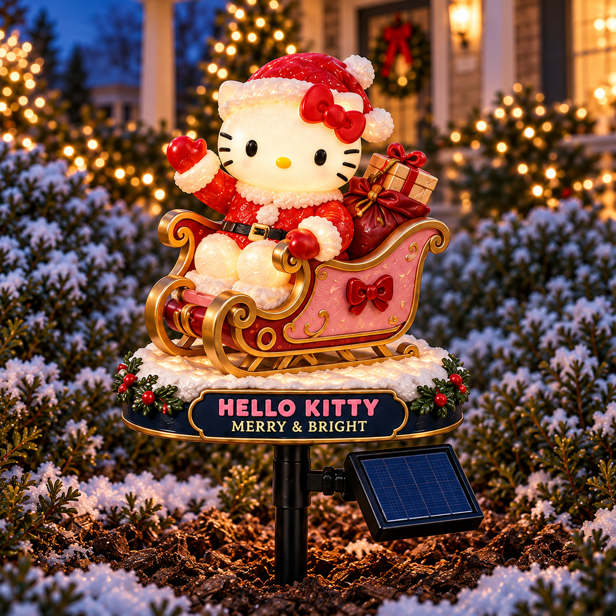 HLKT PREMIUM CHRISTMAS SOLAR GARDEN LIGHTS SET HQH