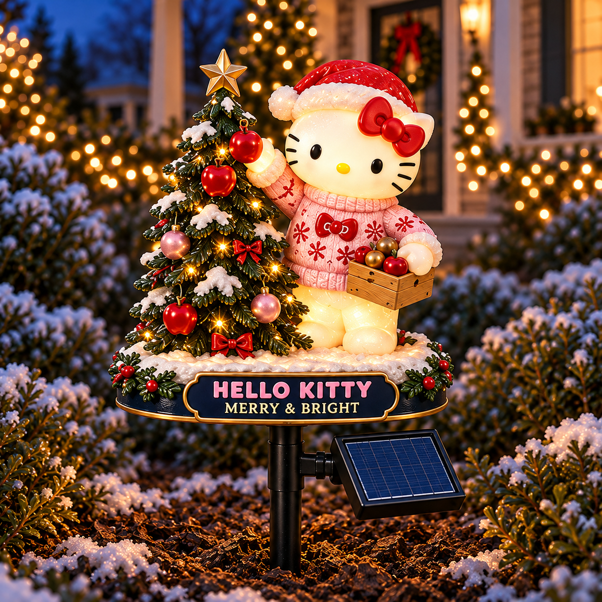 HLKT PREMIUM CHRISTMAS SOLAR GARDEN LIGHTS SET HQH