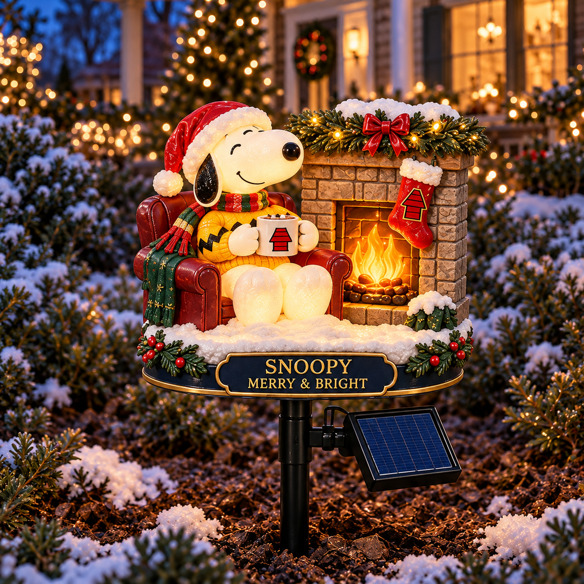 SPNY PREMIUM CHRISTMAS SOLAR GARDEN LIGHTS SET HQH