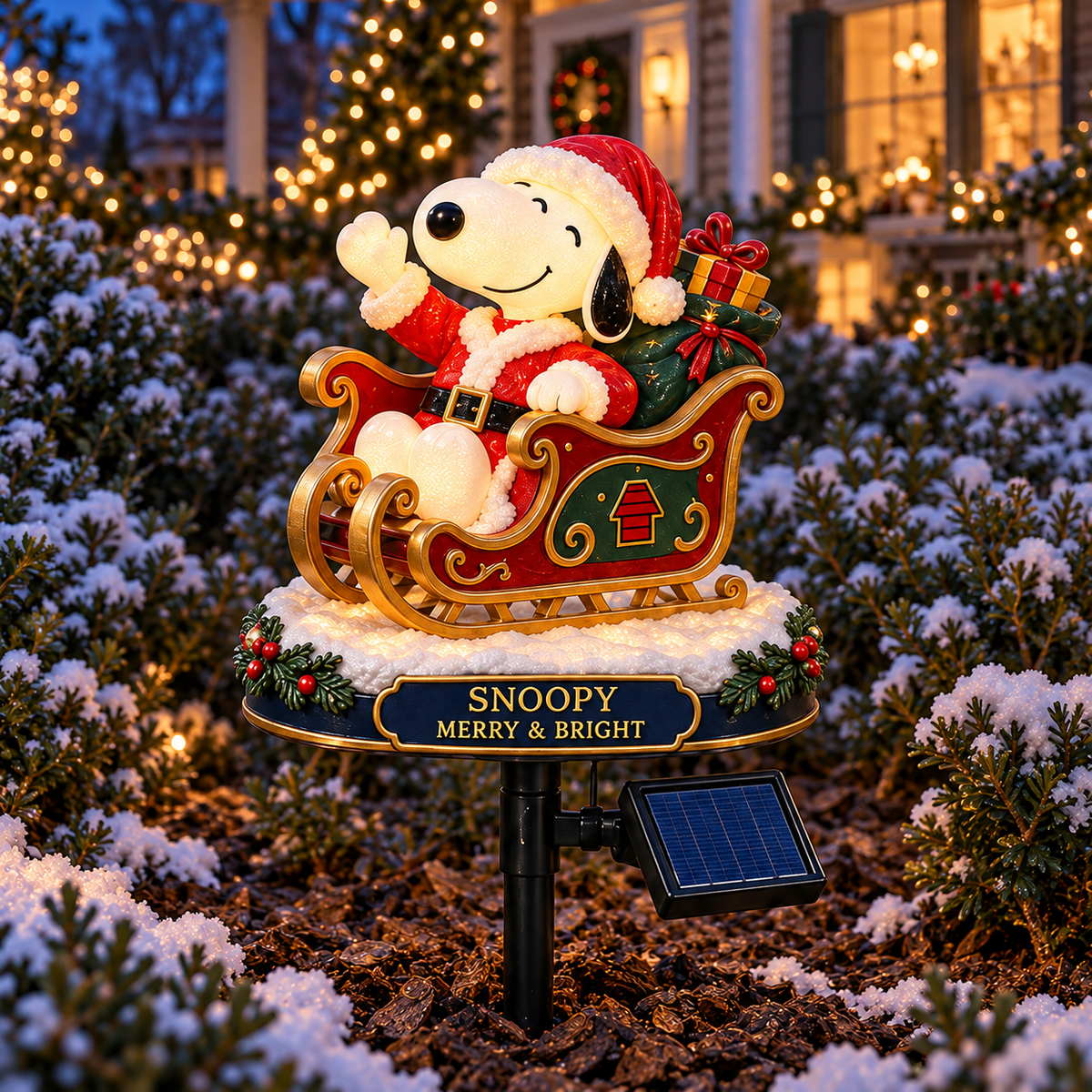 SPNY PREMIUM CHRISTMAS SOLAR GARDEN LIGHTS SET HQH