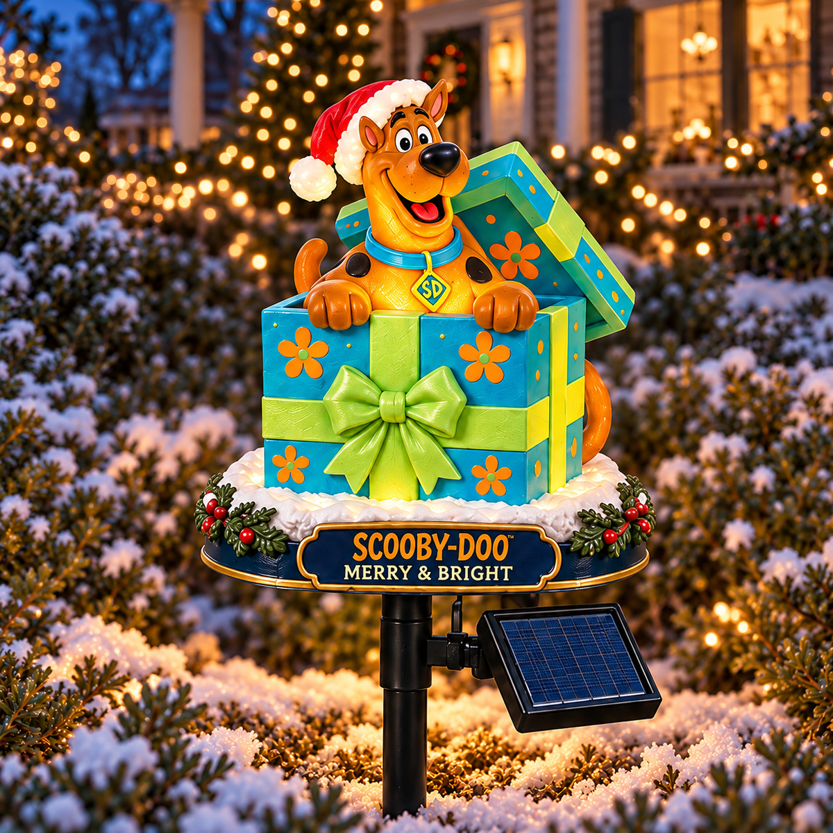 SCBD PREMIUM CHRISTMAS SOLAR GARDEN LIGHTS SET HQH