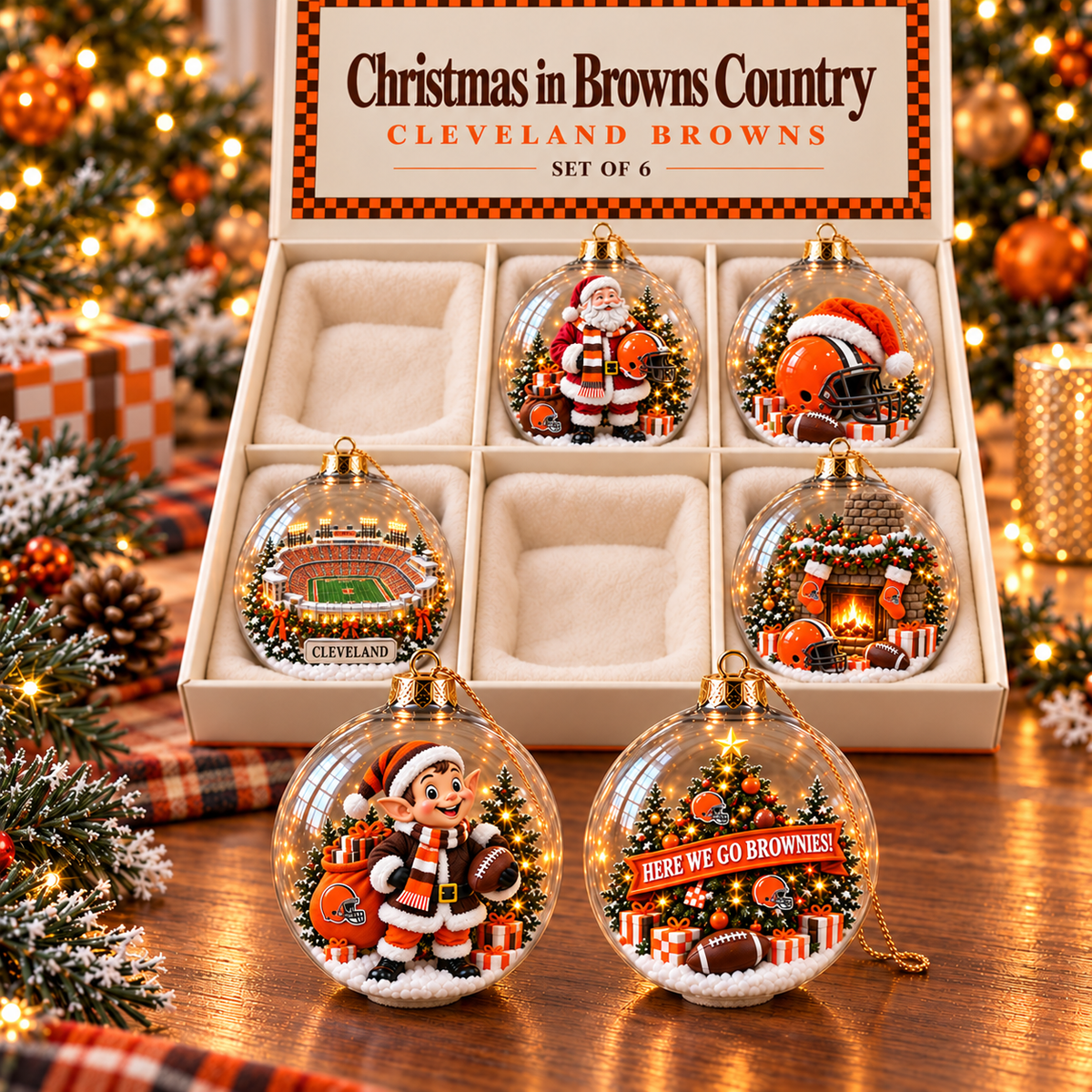 CLVB Premium Christmas Tree Ornament Set TMH