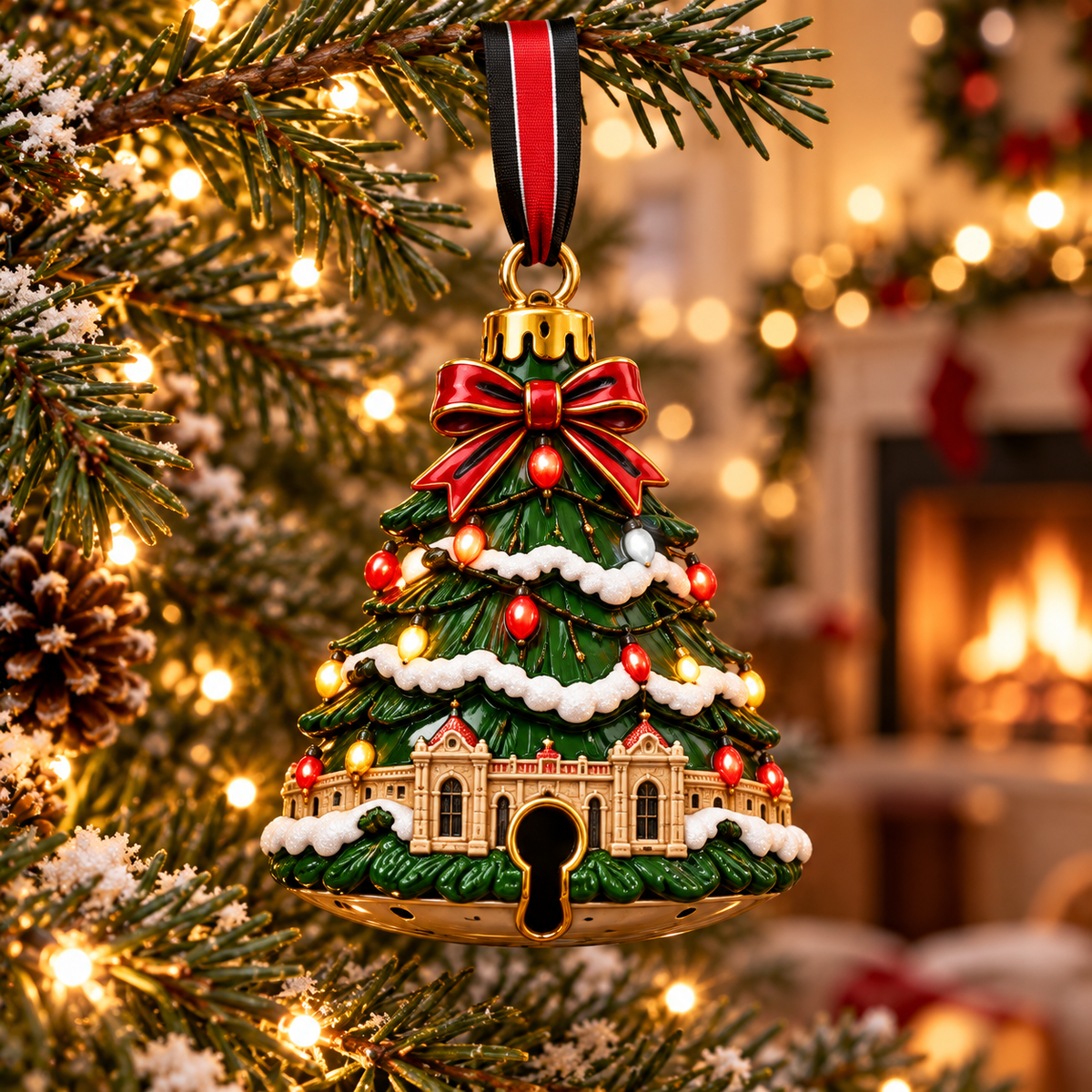 Premium TTRR Christmas Bell Ornament TTMH