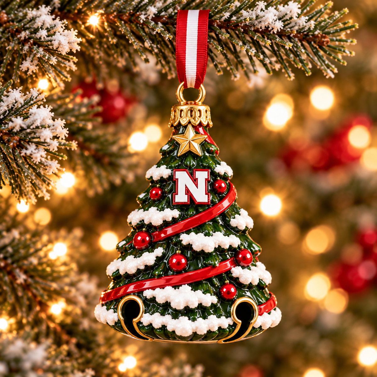 Premium NCH Christmas Bell Ornament PVNA