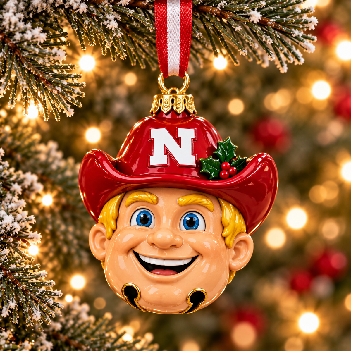 Premium NCH Christmas Bell Ornament PVNA