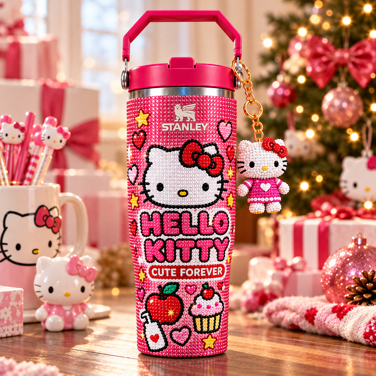 HLKT Premium Rhinestone Tumbler Gift Set NTNA