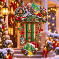 TWOZ Christmas Wind Chime With Charm TNSM
