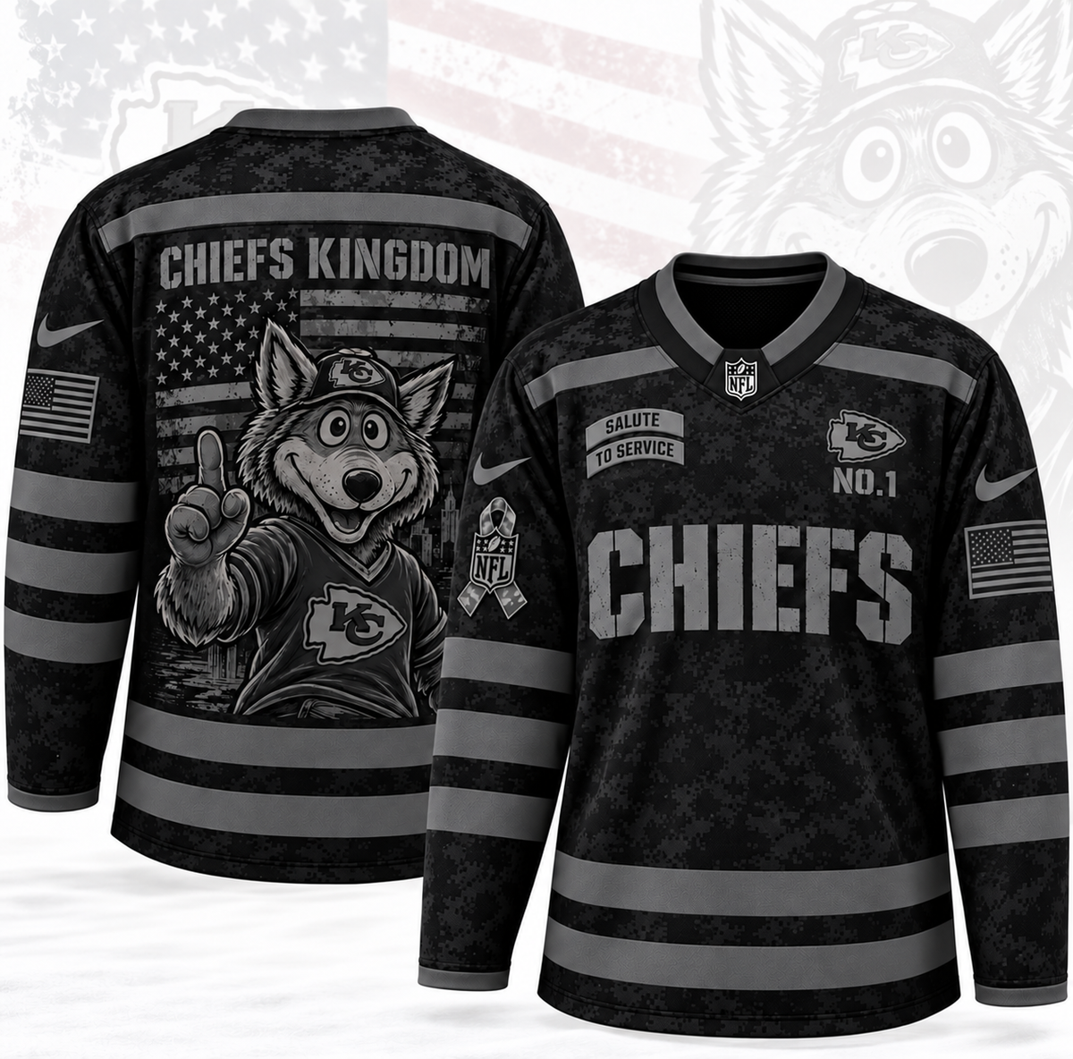 KCC Camo Hockey Jersey NTTB