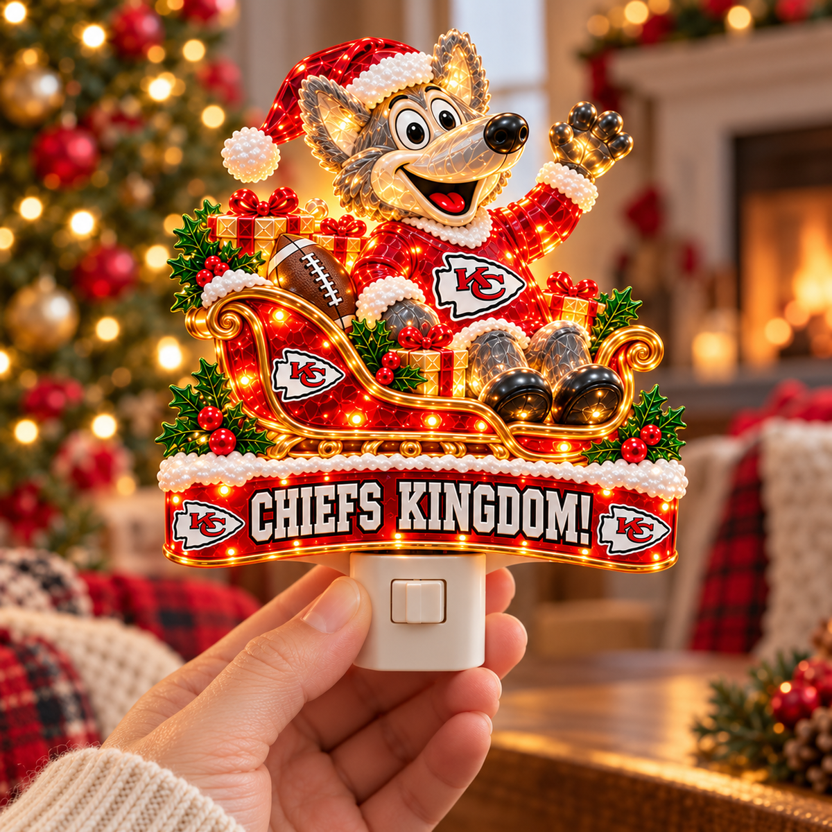 KCC Christmas Plug-In Night Light Set TMH