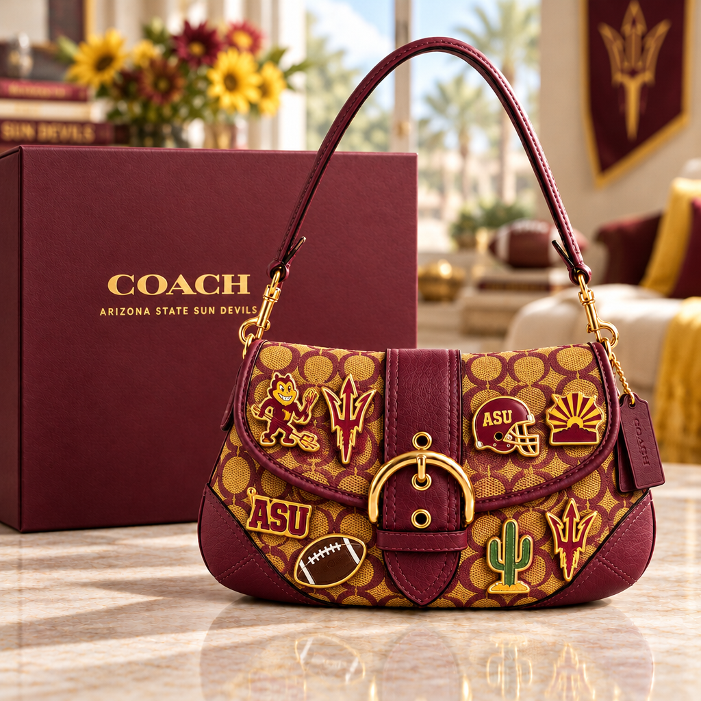 Arizona State Sun Devils Soho Bag With Charm