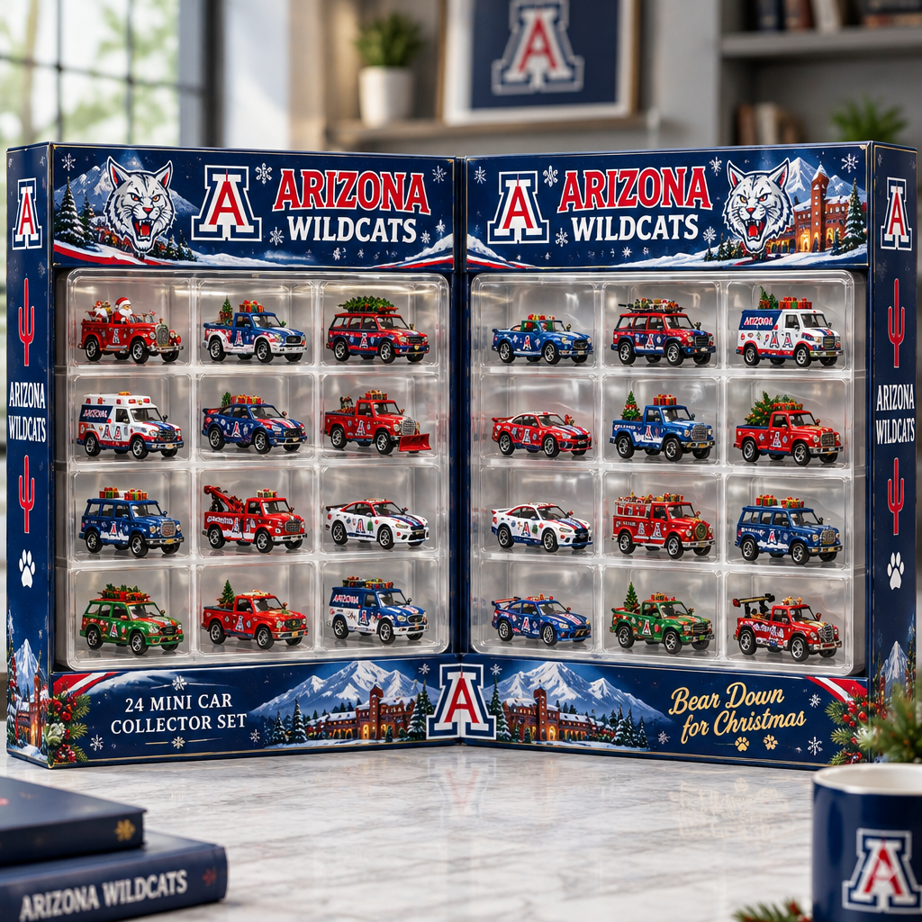 Arizona Wildcats Premium Mini Car Advent Calendar