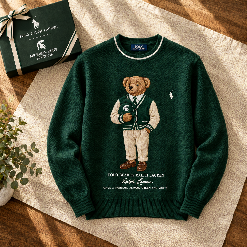 Michigan State Spartans Premium Crewneck Sweater