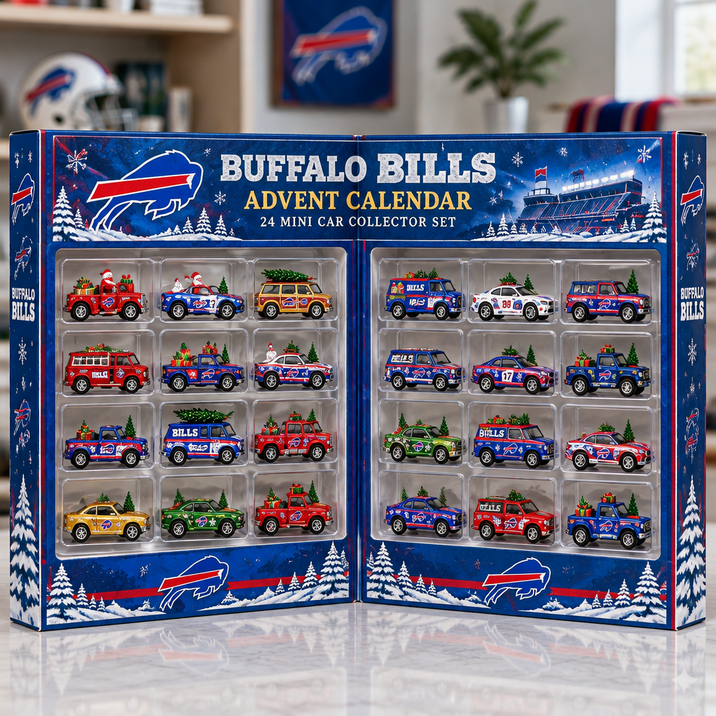 Buffalo Bills Premium Mini Car Advent Calendar