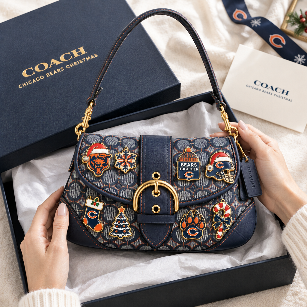 Chicago Bears Soho Bag With Charm
