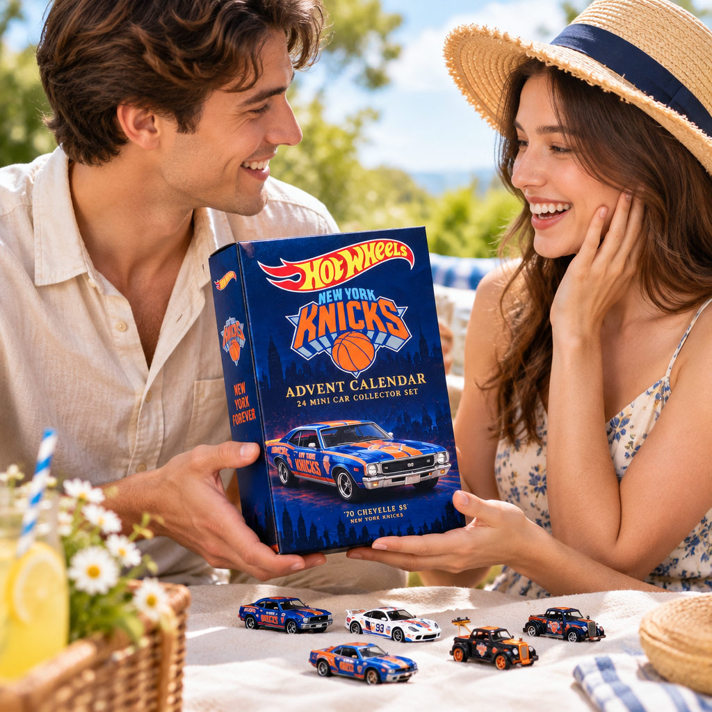 New York Knicks Premium Mini Car Advent Calendar