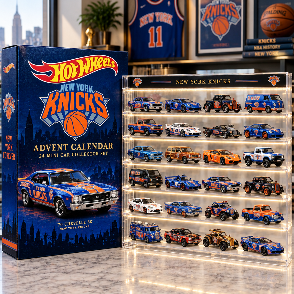 New York Knicks Premium Mini Car Advent Calendar